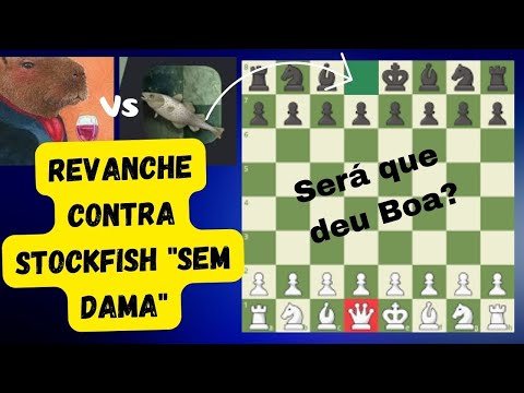 A REVANCHE Contra o MELHOR - Desafio StockFish 