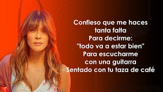 Kany García - confieso que me haces tanta falta (Letra/Lyrics) chords