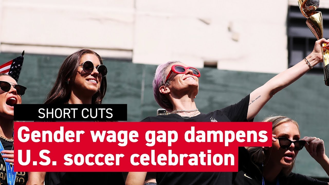 Gender pay gap looms over U.S. Women’s Soccer team’s electric New York