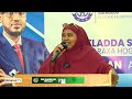 Xaflad lagu soo Dhaweynayay Musharaxa Hogaamiyaha Galmudug Liibaan Axmed Xasan.