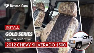 How to install seat covers on the 2012 Chevy Silverado