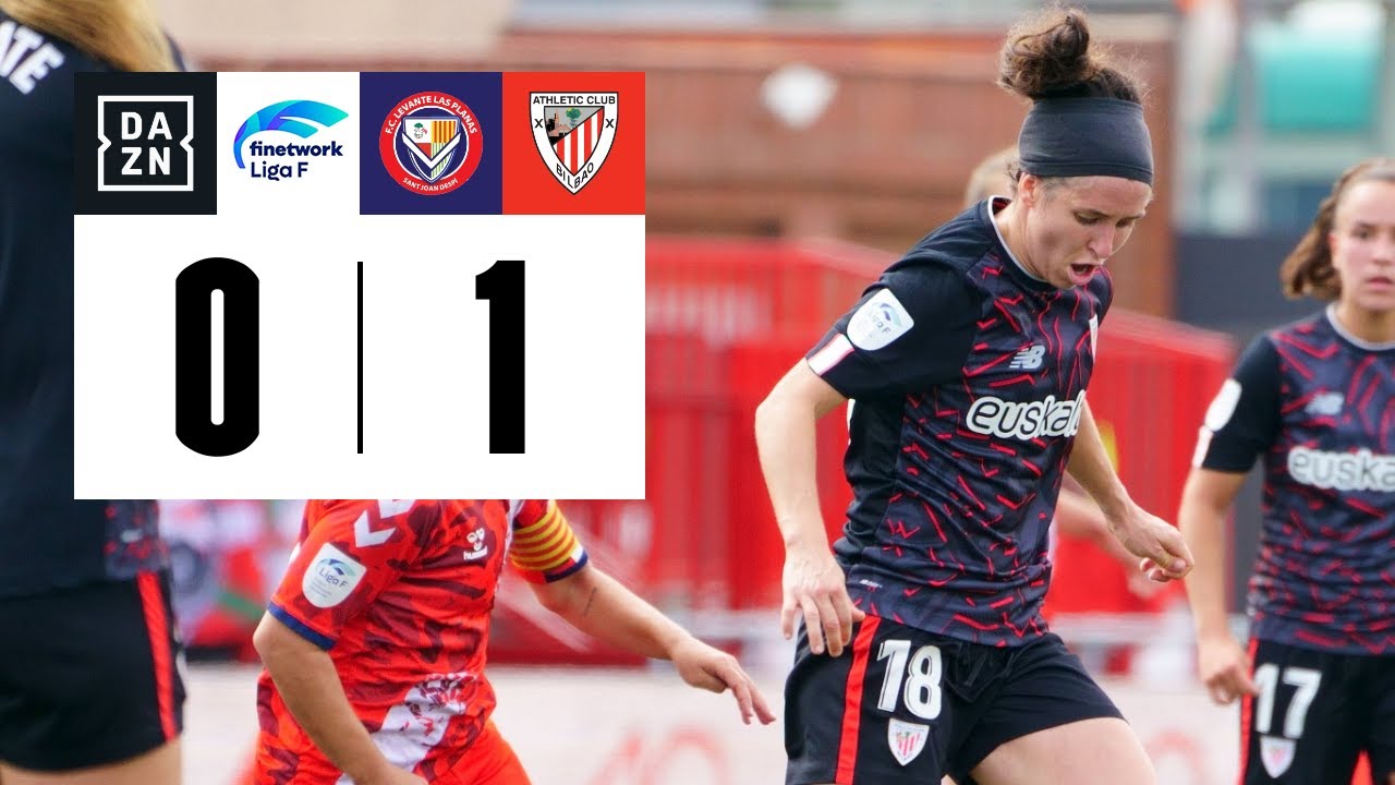 FC Levante Las Planas vs Athletic Club (0-1) | Resumen y goles ...