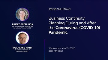 Business Continuity Planning During and After the Coronavirus (COVID-19) Pandemic