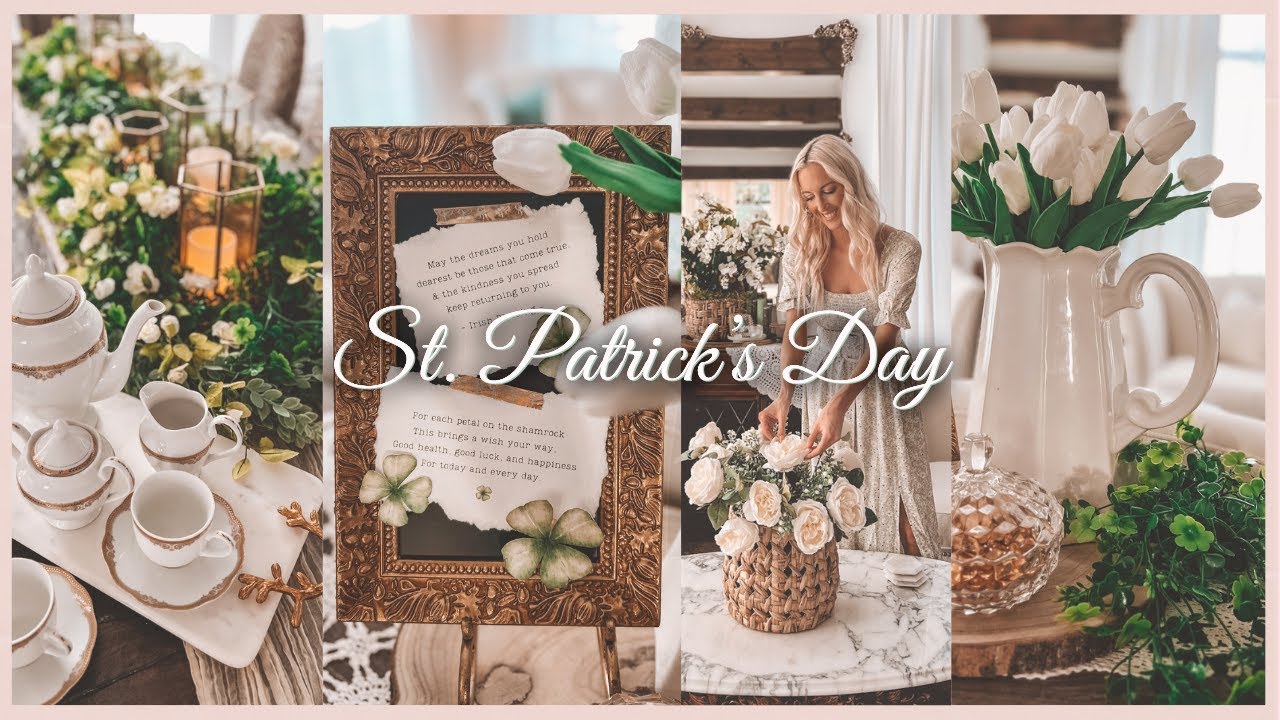 Easy & Elegant St. Patrick’s Day Decor for Spring!