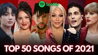 50 Most Streamed Songs Of 2021 +Bonus