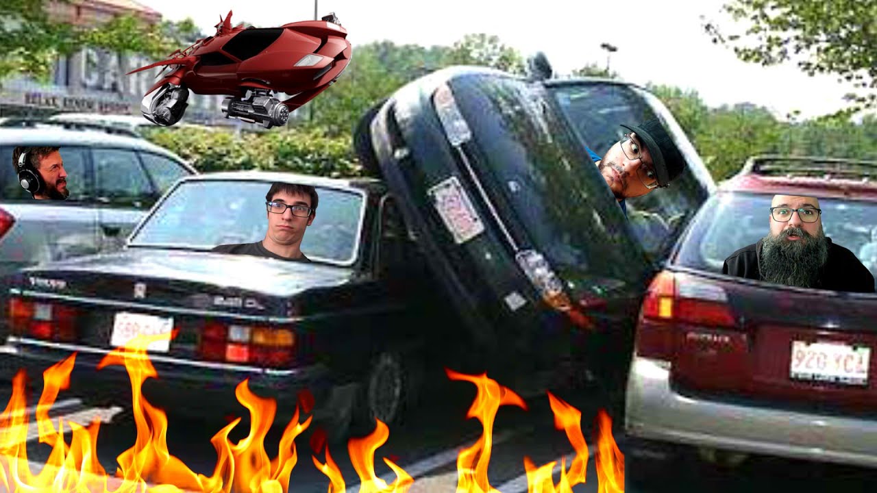 Intentando Aparcar con Eric, Pazos, Doc y Rangu