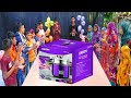 Throwing the football and breaking the tower by challenge to win prizes bottle flip| SS food challe