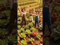 🌾😱 Mini Humans Finally Safe in the Golden Wheat Field! 🌍✨ #aishorts