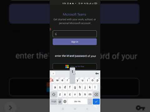 how to login to teams||on Android phone||