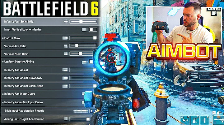 *NEW* BATTLEFIELD 6 Aim Assist Settings Make Controller Players Overpowered!🎮(BF6 Best Settings)