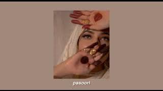 ali sethi x shae gill - pasoori ( sped up )