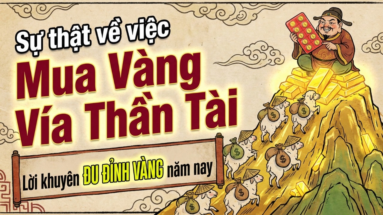Tục Mua Vàng Vía Thần Tài: Cú Lừa Marketing Vĩ Đại Và Nỗi Đau 