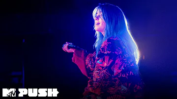 Billie Eilish Performs 'when the party’s over' (Live Performance) | MTV Push
