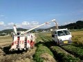 岩手 作山ファーム 2010.10.14 稲刈り脱穀
