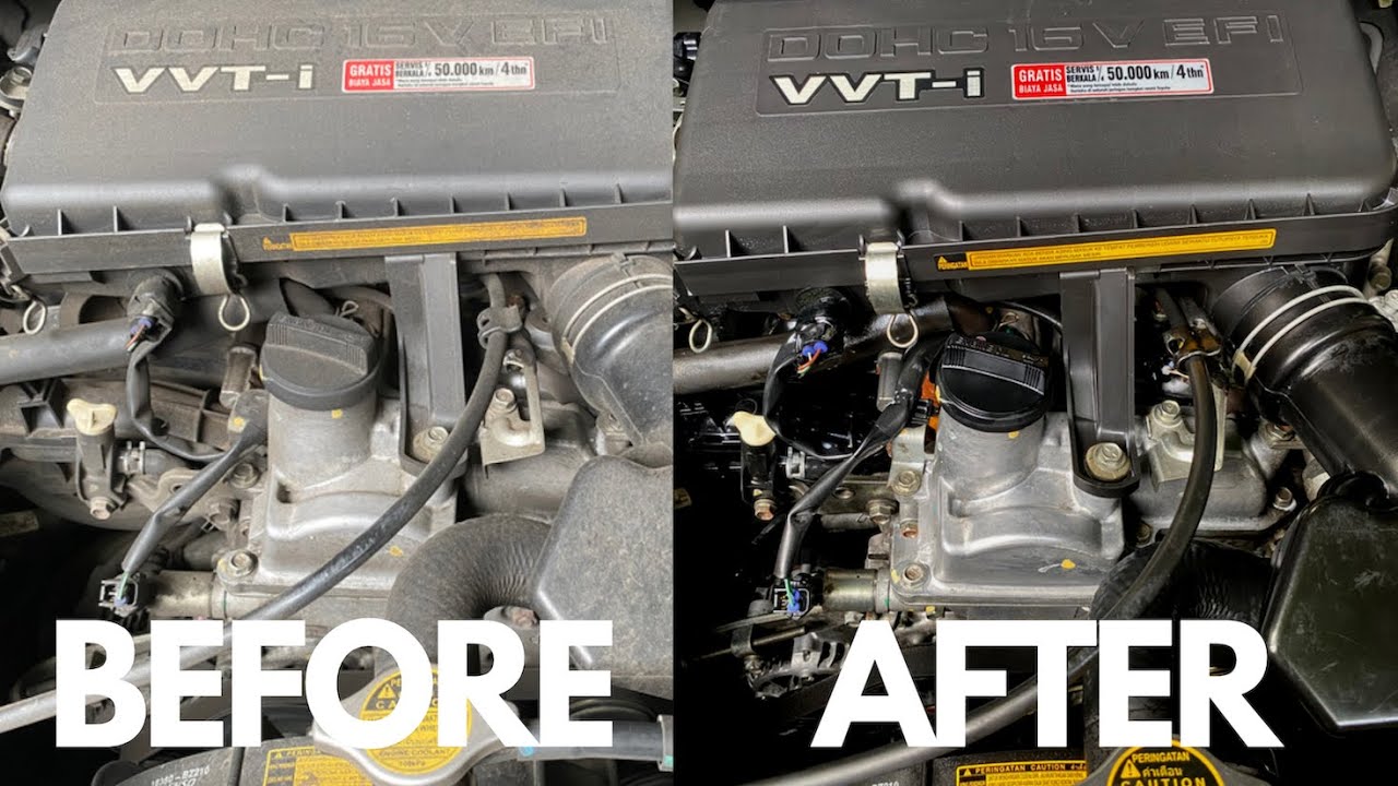 Cara Membersihkan Mesin Mobil Jadi Seperti Baru Otobi Engine