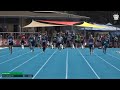 Boys U16 100m Timed Final 1: 2025-26 State Track and Field Championships