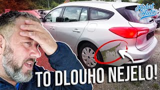 Focus stojí na placu obrostlý mechem - nikdo ho nechce? VW Touareg v TOP stavu a VW Golf Variant