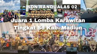 JUARA 1 FESTIVAL KARAWITAN KAB. MADIUN, SEPASMA 2022 SDN RANDUALAS 02