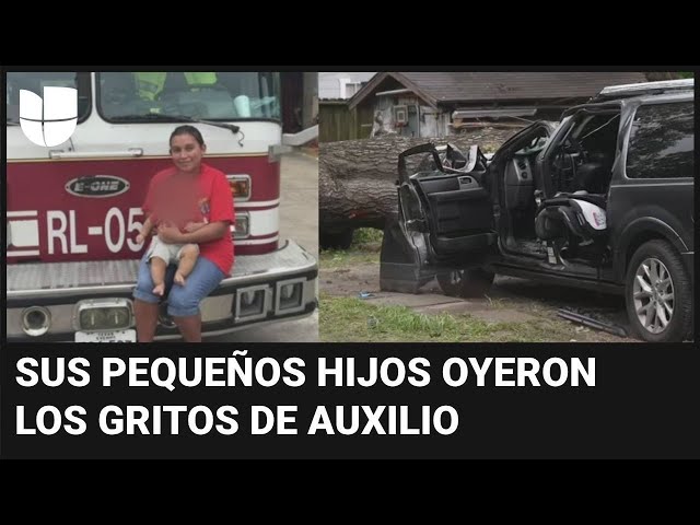 Esta madre es una de las víctimas mortales de las tormentas en Houston: un árbol cayó sobre su auto