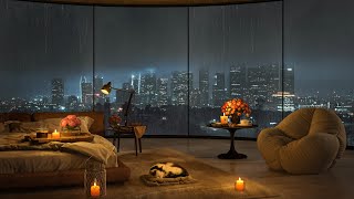 Cozy Bedroom in Los Angeles view - Instrumental Jazz Music for Relaxing, Healing & Sleeping by Cozy Apartment 2,627 views 7 months ago 23 hours