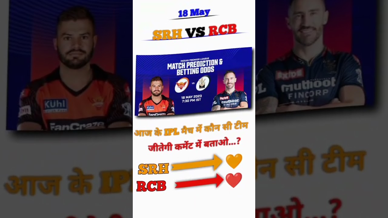 today match prediction🧡♥️                  