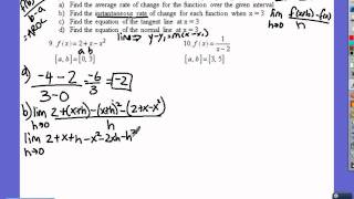 AB Calc Chapter 2 Test Review 07-10.avi
