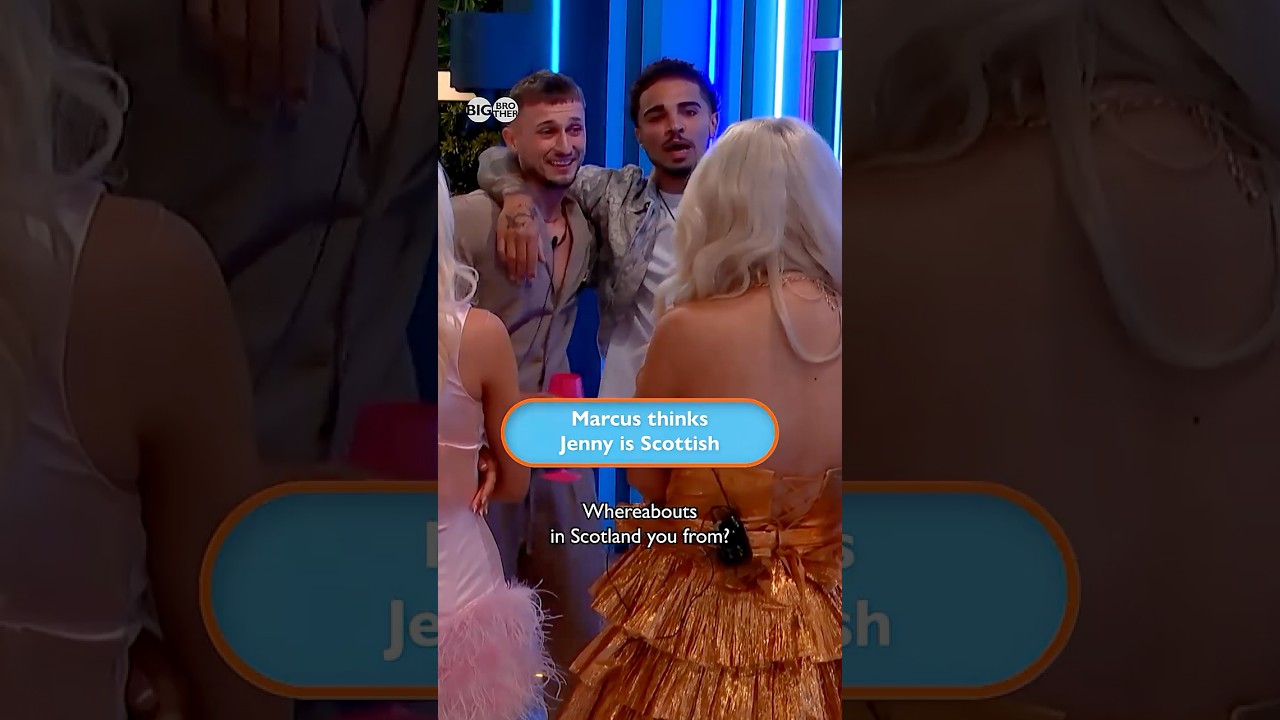 Marcus thinks Jenny is Scottish 🤦🇮🇪 