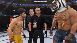 Bruce Lee Vs. Indian Tigerman 🇮🇳 - Ea Sports Ufc 4 - Epic Fight 🔥🐲