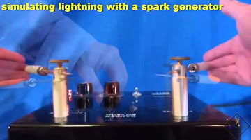 simulating lightning with a spark generator a science with bobert video short