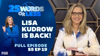 Ep 19 Lisa Kudrow Is Back  25 Words Or Less Game Show   Episode Lisa Kudrow Vs Corbin Bleu