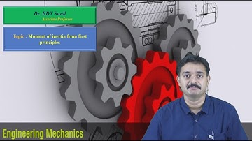 Moment of inertia from first principles by Dr.BDY Sunil