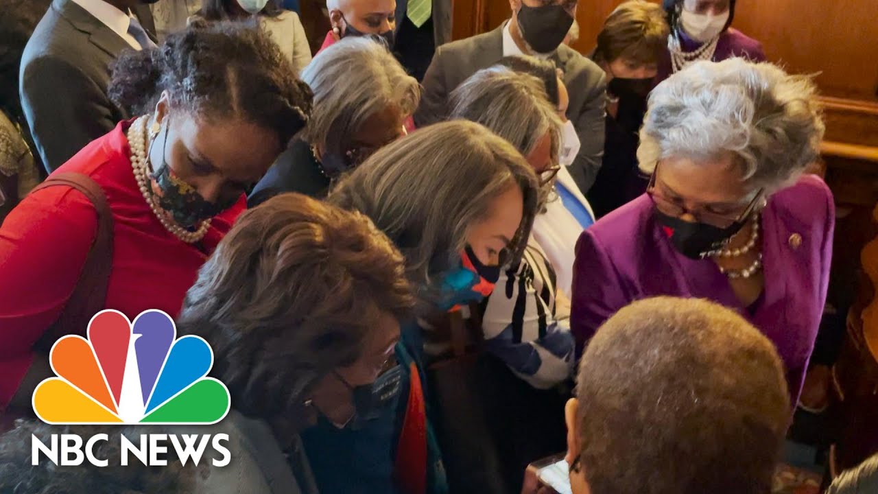 Congressional Black Caucus Reacts To Chauvin Guilty Verdict | NBC News NOW