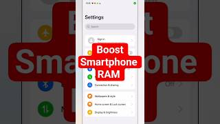 Make Your Phone Faster: Boost RAM Now #smartphone #tech