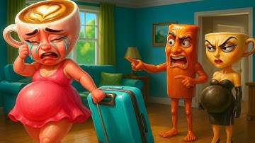 Tung Tung Sahur Family Sad Story with Ballerina Cappuccina in Granny House | funny horror animation