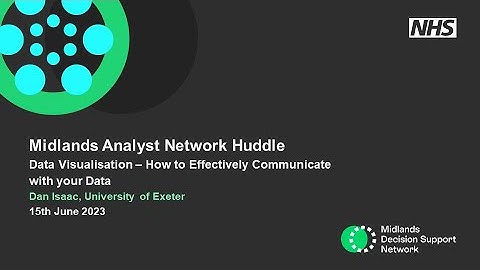 MAN Huddle: Data Visualisation – How to Effectively Communicate with your Data (15/06/23)
