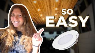 Puck Light Install (Step-by-Step Wiring) | Van Conversion Install