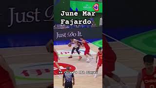 June Mar Fajardo vs China's NBA Players Content