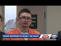 Driver sentenced in crash that killed motorcyclist