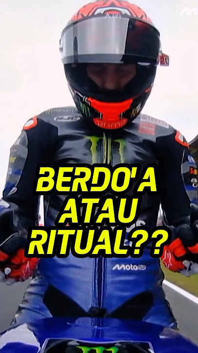 Fabio Quartararo sedang berdoa atau apa ya guys?! #shorts #motogp