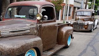 CAMIONETAS FORD 1946 Y 1948 ESTILO RAT ROD