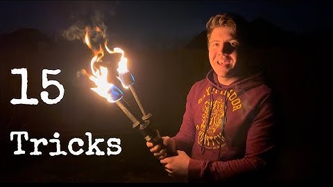 FIRE TORCH JUGGLING TRICKS (Easy to Hard)