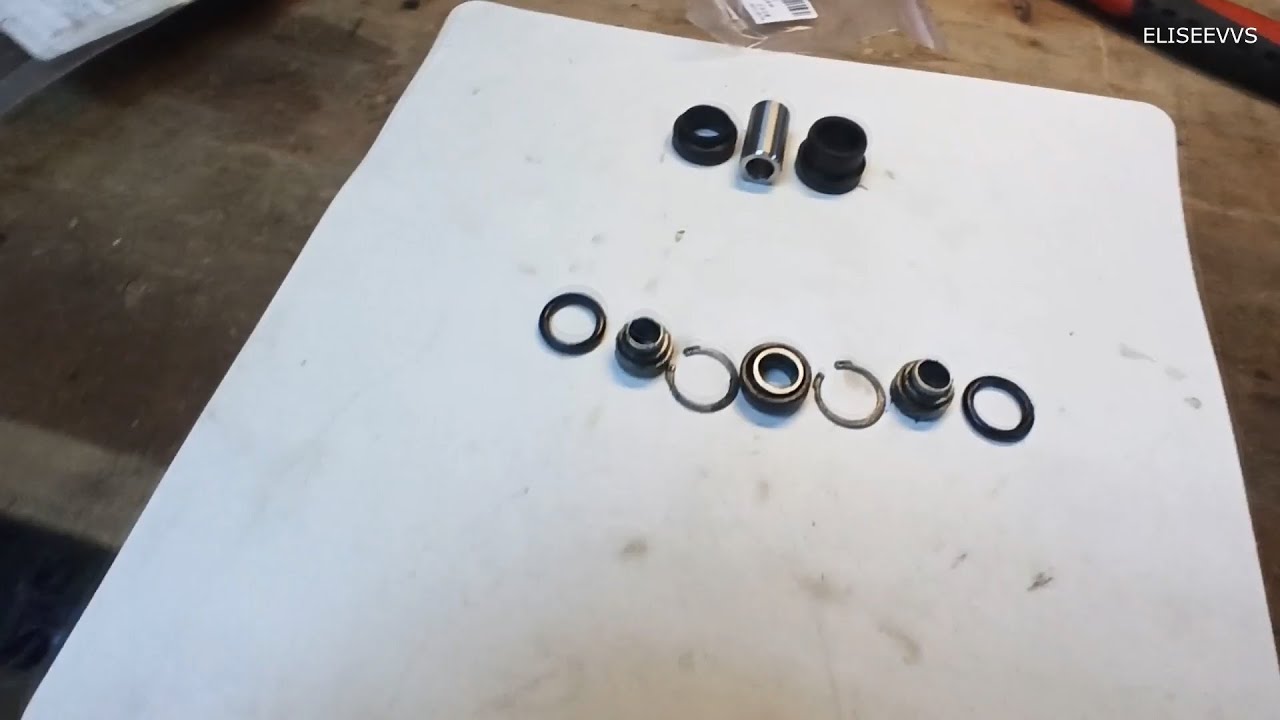 замена Шс на капролон в амортизаторах ЕЛКА - YouTube