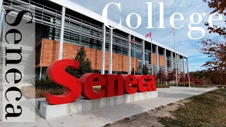 Autumn Bliss: Exploring Seneca College Newnham Campus during the Fall|Toronto Canada