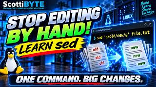 sed - Stop Editing by Hand