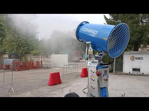 Conrad LC30R und LC50R, die neuen Sprühkanonen zur Staubbekämpfung von 2020
