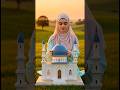 Building a Beautiful Mosque 🕌✨| Learn Kalma Series #shorts #islamic #kidslearning #mosque