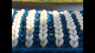 knitting patterns COLOR BRIOCHE STITCH COTES ANGLAISES BICOLORES ПАТЕНТНАЯ РЕЗИНКА knitting patterns COLOR BRIOCHE STITCH COTES ANGLAISES BICOLORES ПАТЕНТНАЯ РЕЗИНКА