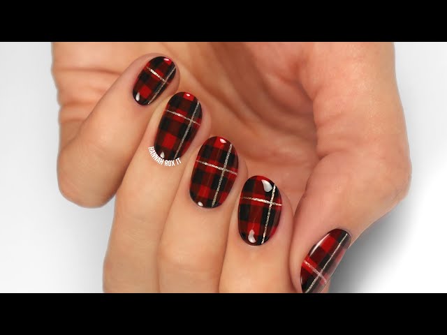 Autumnal Plaid Nails | Essie Fall 2019 Collection – NailsByErin