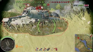 World of Tanks Console - Conquerer,  conquering the hill.