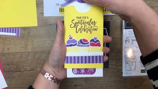 Birthday Cheer Double Slider Gift Card Holder (Facebook Live Recording)